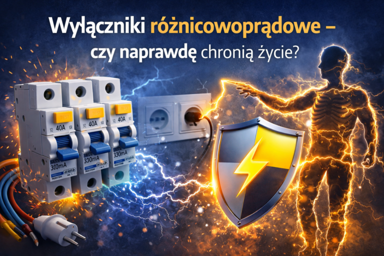 Wyłączniki różnicowoprądowe – czy naprawdę chronią życie?