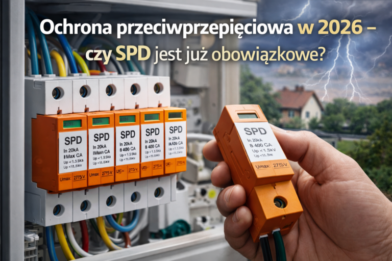 Ochrona przeciwprzepięciowa w 2026 – czy SPD jest już obowiązkowe?